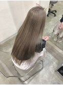 【W_SALON 河原町】グレージュ/透明感カラー