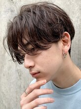 《時短セットならフェザーパーマがNo.1》"ラクにカッコよく"を体現してくれる、自宅で再現性の高いパーマ＊