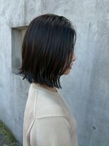 ヘアーメイク グレース 本店(HAIR MAKE GRACE)&nbsp;黒髪アンニュイボブ