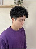 【ZEST中野/Hikaru】スパイキーショート×ピンパーマ