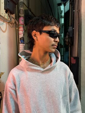 アース 高円寺店(HAIR & MAKE EARTH) マレットパーマ｛@02st96 }