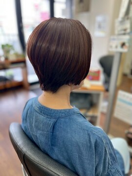 ののはな 長岡店 ショートボブ