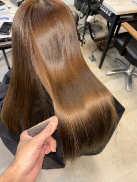 アルメリア 池袋(Arumeria) ブリーチなしカラー/艶ブラウン