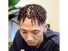 【学生】針金パーマ+カット　￥22100