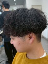 フゥ 宇都宮(FeU) 宇都宮メンズカットメンズパーマツイストパーマ波巻きパーマ眉毛