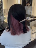 ブルーテーフ(Bleu Terre)&nbsp;盛岡【インナーカラー紫】ダブルカラーお任せください◎