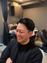 ザ ブライト バーバー(The BRIGHT BARBER)&nbsp;教場キムタク風　七三オールバック ツーブロ