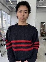 PARKiiiNG 心斎橋　ブリーチ/ダブルカラー/パーマ/メンズ【パーキング】&nbsp;ニュアンスパーマ