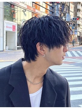 アストラ(ASTRA) MEN’S HAIR/波巻きツイストスパイラル/リバースセンターパート