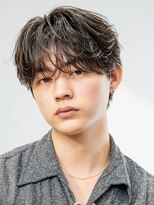オーシャントーキョーオーバー 渋谷(OCEAN TOKYO OVER) 韓国マッシュカルマパーマ韓国風センターパートニュアンスパーマ