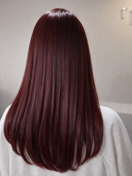 ニュクス(Nyx.)の写真/デザインカラーやブリーチが得意なサロン♪トレンドのダブルカラーも大人気◎