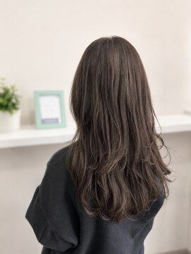 ディアーバイラポールヘア(Dear by RAPPORT HAIR) ダークブラウン×レイヤーカット
