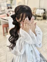 ヘアメイクアンドセットサロン リッコ(Hair make&set salon Ricco)&nbsp;リボンくるみちゃんヘア