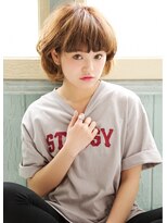 アズーア ヘアーアンドスパ(azure hair&spa)&nbsp;耳かけ　パールベージュショート【横浜駅】