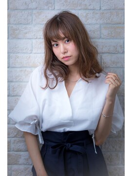 ソア 武蔵小杉(SOAR) 簡単スタイリング無造作厚めバングクラシカルカール重めスタイル