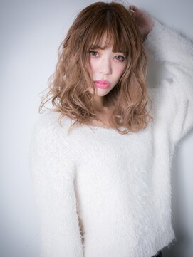 カバーヘア ブリス 上尾西口店(COVER HAIR bliss) *bliss上尾*抜け感♪外国人風カラー前下がりボブディx