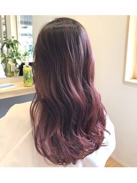 コノアラボ 守谷店(Conoah labo) 大人かわいいエアタッチバレイヤージュ