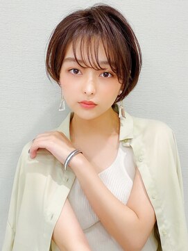 アフロート エル 錦糸町(AFLOAT L) LallYou【錦糸町】色気ある大人可愛いフォギーベージュショート