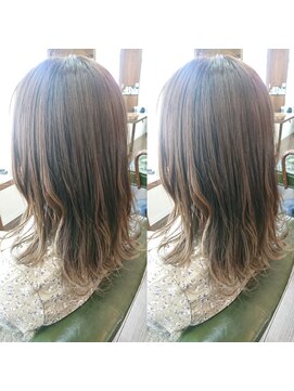 ヘアーサロン リバース(Hair Salon Rebirth) 【防府/Rebirth】カーキベージュ