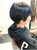 ブルーブラックショート