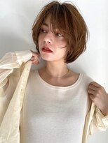 リーケ(Liike) ショートマッシュレイヤー/黒髪カタログ/ココアベージュ/代官山