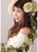 【コトノハ】お花アレンジ♪着物ヘア 成人式 卒業式 振袖 袴ヘア