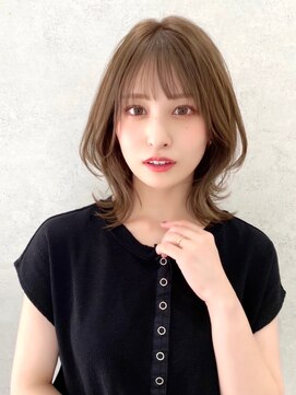 ブロウ ネックス ザ サロン 表参道(VLOW nex the salon) 【vlow表参道】韓国風くびれミディ 髪質改善 長屋