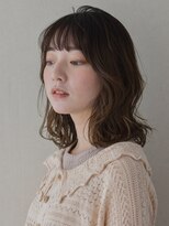 アトリエイトワ(atelier ittowa)&nbsp;着物/大人ガーリー／ダークアッシュ／似合わせカット 1003