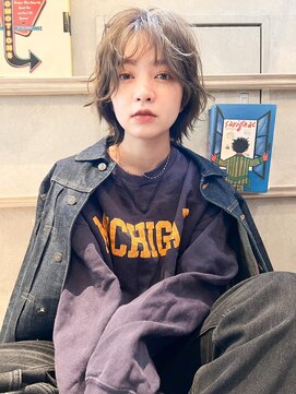 シエナ 渋谷(Siena) siena20代30代 カーキベージュ×シースルーバング