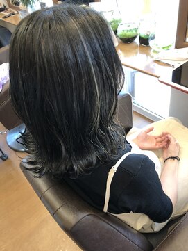 ユイマール(YUIMARL) 極細ハイライト×ボブ