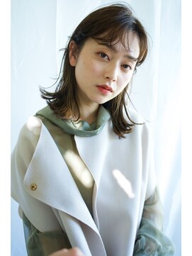 シア(SHEA gakugeidaigaku) 大人ロブ/前髪/シースルーバング/こなれミディ/30代40代50代