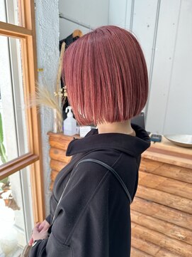 サティ(sati) お白髪の方でも楽しめるデザインカラー○ブロッサムピンク