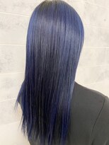 オブジェ シエル(obje't ciel)&nbsp;【obje't ciel】艶髪ストレート/ネイビー【山口紗季】