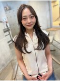 トレンド×韓国ヘア×ワンカール×くびれレイヤー〔川又〕