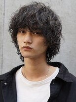 フィフス 栄(fifth)&nbsp;メンズウルフツーブロック波巻きスパイラルパーマ名古屋栄