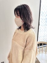 ヨーク(YOKE)&nbsp;YOKE 大人ボブ結べるボブレイヤーボブラベンダーグレージュ