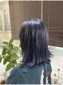 ブリーチオンカラー【ブルーブラック】