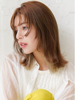 ラフィスヘアー グランツ 桂店(La fith hair Glanz)の写真/【桂駅徒歩3分】こまめに通えるから、いつでも綺麗が続く♪一人ひとりの理想の色味を叶える★
