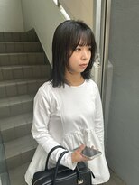 ローレンジウ(LOREN JU)&nbsp;透明感髪質改善ベージュダブルカラーミルクティーグレージュ