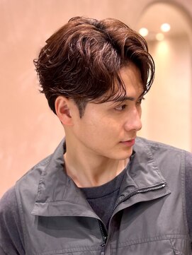 ガーデンヨコハマエスト(GARDEN YOKOHAMA est) ツーブロック　ナチュラル縮毛矯正　ニュアンスパーマ　ショート