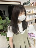 白髪ぼかし×レイヤーカット