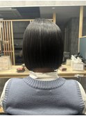 黒髪ボブ