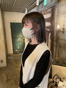 髪質改善と縮毛矯正の専門店 サンティエ(scintiller) インナーカラー