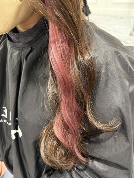 シエル 千葉店(CIEL) インナーカラー*ピンク