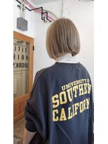 チチヘアーワークス(titi HAIR WORKS)&nbsp;ダブルカラーボブ