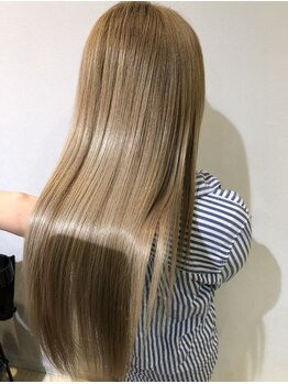 マイン(MINe)の写真/あなたの髪にドラマを！理想のストレートを実現♪髪の内側から潤いを与え、まとまりの良い仕上がりに☆