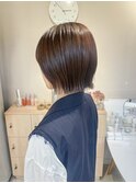 ラフにキマる、大人の顎下ボブ　横浜【成田】