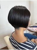 刈り上げショートボブ