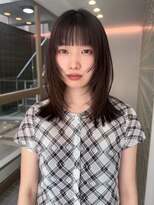 フィルムス 表参道(FILMS)&nbsp;ミニウルフレイヤーカット顔周り前髪韓国ショートボブ/表参道