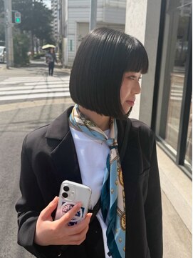 シャルムバイルーチェココ(CHARME by Lu'ce coco) くびれヘアモードなツヤ感ボブ